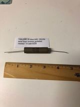 2 pack 74NJ25R 25 ohm 14W  Ohmite axial lead ceramic jacketed resistor 14 watt  - $21.70