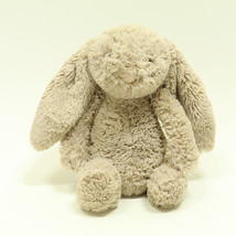Jellycat London Bashful Bunny Stuffed Rabbit Plush Baby Gray Soft 12&quot; JCINC 1974 - £9.35 GBP
