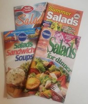 Salad Recipe Cookbook Booklets - set of 4 - £7.41 GBP