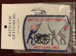 Battle of Gettysburg Commemorative Patch  - £2.38 GBP