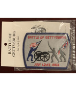 Battle of Gettysburg Commemorative Patch  - £2.35 GBP