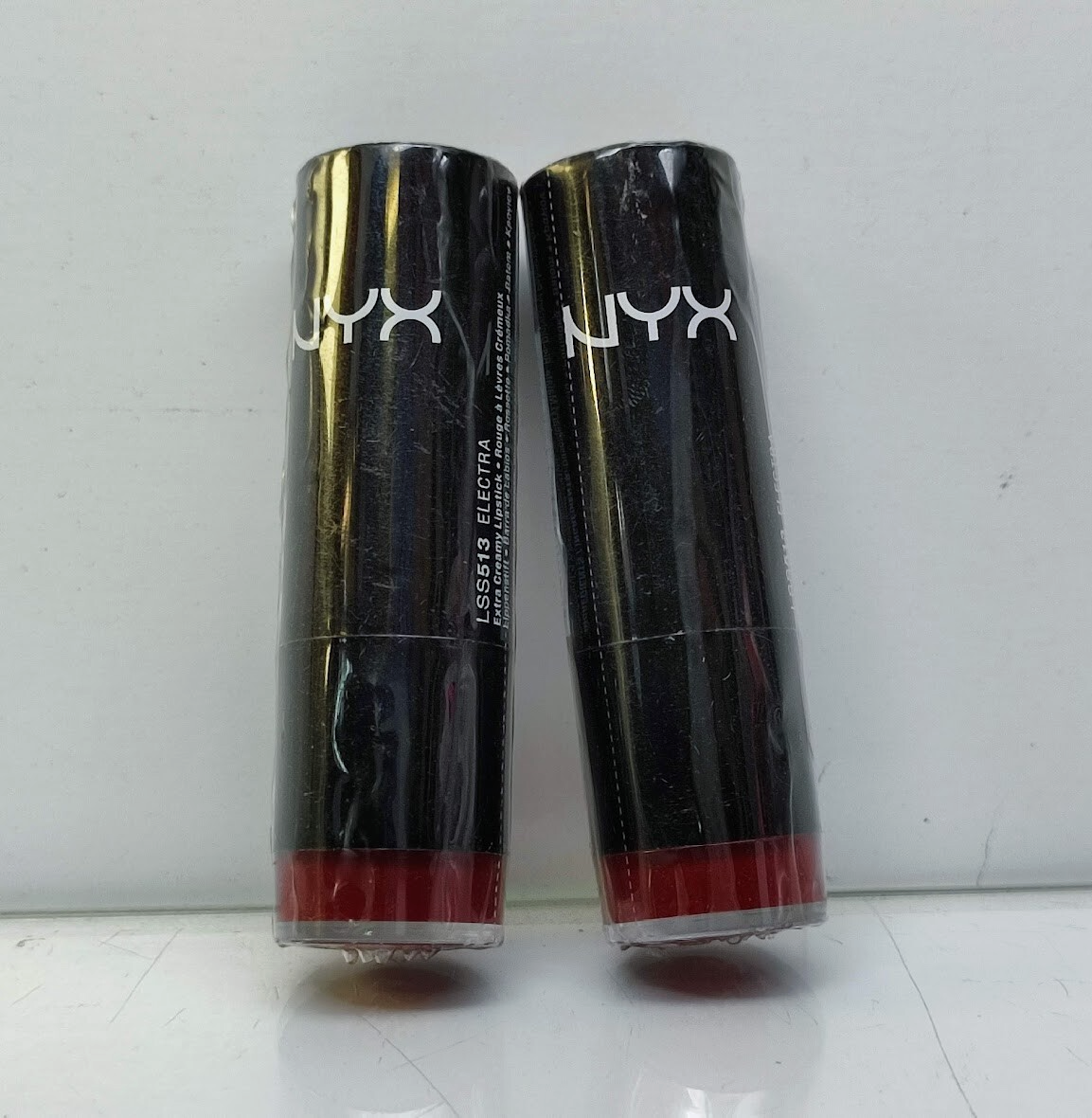 NYX PROFESSIONAL Extra Creamy Round Lipstick - LSS513 Electra(True Red) ... - $16.52