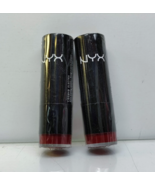 NYX PROFESSIONAL Extra Creamy Round Lipstick - LSS513 Electra(True Red) ... - $16.52