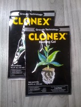 2 Packs Clonex Rooting Compound Hormone Clone Cloning Gel 15mL sachet packet  Ea - £17.56 GBP