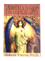 Archangel Oracle Cards Doreen Virtue 45 Card Deck + Guidebook Tarot Insight - $63.21