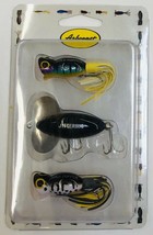 Arbogast Hula Popper and Jitterbug Hardbait Topwater Fishing Lure, Pack of 3 - £15.69 GBP