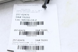 Speedometer MPH Cluster Only GTS Fits 03-05 CELICA 70319 image 2