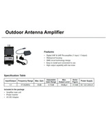 Outdoor Antenna Amplifier - £39.30 GBP