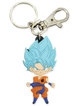 Dragon Ball Super SSGSS Goku Key Chain Anime Licensed NEW - £7.14 GBP
