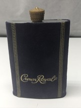 Crown Royal Flask Stainless Steel with Purple Velvet Felt Cover KG - £17.12 GBP