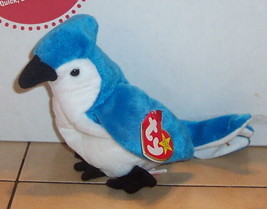 Ty Rocket the Blue Jay Beanie Baby plush toy - £4.52 GBP