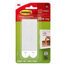 3M Command White Picture Hanging Strips - $10.95