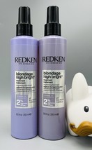 Lot Of 2 Redken Blondage High Bright Treatment 8.5 oz Each 17 Oz Total N... - $29.69