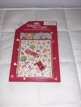 Valentine Tiny Town Square Play Sticker Set Car Truck Road Map Play Toy ... - $180.91 MXN