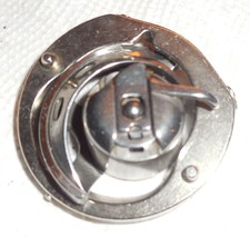 Necchi 523 Free Arm Bobbin Case w/Bobbin, Hook & Race Cover Working Parts - $25.00