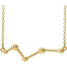Authenticity Guarantee 
14k Yellow Gold Constellation Necklace - £462.82 GBP+