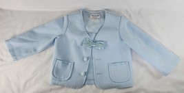 Little Goodies by Good Lad 24 Months Boys Suit Jacket Bowtie Baby Blue V... - £14.91 GBP