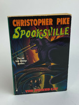 Vtg 90&#39;s Spooksville Christophe Pike The Wicked Cat 1996 Ya Thriller Scary Book - £10.73 GBP