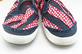 Keds Youth Girls Shoes Size 4.5 M Blue Flats Fabric - $21.56