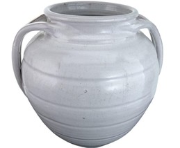 1930&#39;s JB Cole North Carolina Pottery Apothecary Jar with Split Handles - $277.20