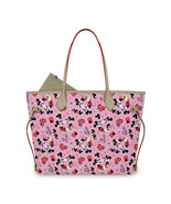 Mickey and Minnie Valentines Women&#39;s Leather Tote Handbag with Coin Purse - £30.68 GBP
