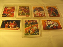 Lot of 7 NFL Football Cards JOE MONTANA 1991 Upper Deck 9 1 5 8 54 35 [b5b9] - £9.41 GBP