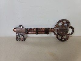 Medellin Columbia Key Holder Metal Old Copper Finish - $11.88
