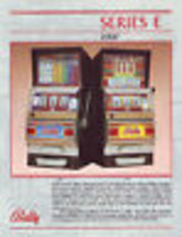 Bally E Series 2000 Slot Machine FLYER E-2096 E-2099 Original NOS Promo ... - £18.09 GBP