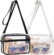 Clear Purses for Women Stadium Clear Bag Stadium Approved Crossbody Conc... - £30.47 GBP
