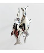 Dolphin Vintage Bracelet Jewelry Nautical 2.5&quot; Closed Diameter B67 - $365.45 MXN