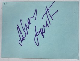 Alexis Smith (d. 1993) Signed Autographed Vintage 4x5 Signature Page - £23.97 GBP