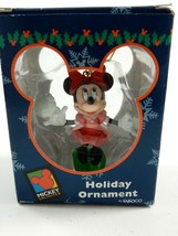 Enesco Disney Minnie Mouse Serving Tea Coffee 3&quot; Ornament w/Box - $13.99