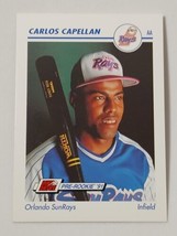 Carlos Capellan Minnesota Twins Orlando SunRays 1991 Impel Line Drive Card #477 - $0.98