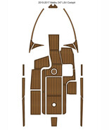 2010-2017 Malibu 247 LSV Cockpit Pad Boat EVA Foam Faux Teak Deck Floori... - $1,229.56 CAD