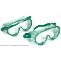 Safety Goggles Vented Clear Shop Chemistry Glasses - 2 Pair - £7.91 GBP