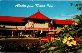 Aloha from Kona Inn Kailua Kona Hawaii Postcard - £7.84 GBP