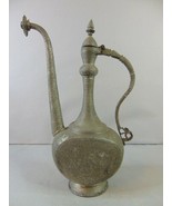 Vintage Estate Antique Middle Eastern Copper Water Pitcher - £197.59 GBP