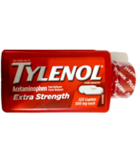 Tylenol Extra Strength Acetaminophen 500mg 325 Ct Pain/Fever Reducer EXP... - $29.54