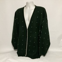 Vintage Girl Scouts of the USA Knit Cardigan Sweater Size Women&#39;s Oversi... - $40.20