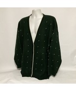 Vintage Girl Scouts of the USA Knit Cardigan Sweater Size Women&#39;s Oversi... - $40.20