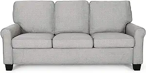 Christopher Knight Home Bridget 3-Seater Sofa, Traditional, Grey, Gray +... - $644.99