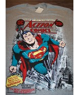 VINTAGE STYLE Action Comics 419 SUPERMAN Dc Comics T-Shirt LARGE MENS NE... - €17,05 EUR