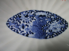 CHINESE OVAL BOAT DISH 2 X 7 X 4&quot; rare  [80b] - £42.84 GBP