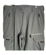 Sims Ski Snowboard Snow Pants Cargo Gray Men&#39;s Sz XL EUC - $54.29 CAD