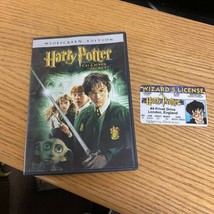 Harry Potter and the Chamber of Secrets (DVD, 2007) + Wizards License - £4.26 GBP