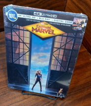 Captain Marvel Steelbook (4K+Blu-ray+Digital) NEW-DAMAGED-Free Box Shipping - £32.05 GBP