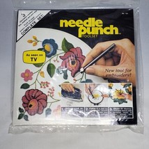 Needle Punch Toolset VTG 1977 Craftways 3 Adjustable Needles Embroidery NOS - £15.69 GBP