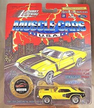 1994 Johnny Lightning USA Muscle Cars Series 10 1971 HEMI CUDA Yellow Cragar-Mag - £9.83 GBP