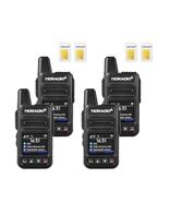 TIDRADIO TD-M15 Rapid Walkie Talkies 5000 Mile Unlimited Range 4G LTE - $342.24