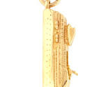 Ms leeward cruise ship Unisex Charm 14kt Yellow Gold 298011 - $159.00